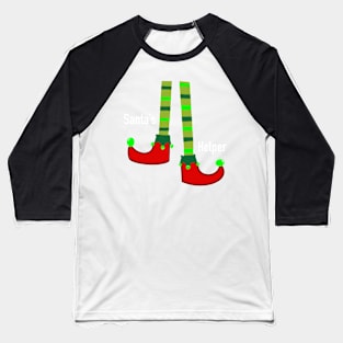 Elf Santa’s Helper Baseball T-Shirt